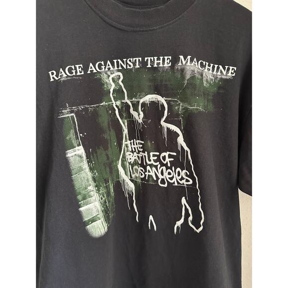 Rage Against The Machine "The Battle of L.A." Vintage Reprint Single Stitch - Picture 2 of 5